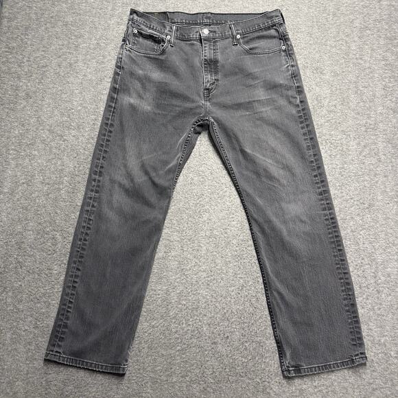 Levi’s 569 Men’s Loose Straight Wide Leg Jeans Men's 37x29* (Tag 36x32) Black - Picture 1 of 8